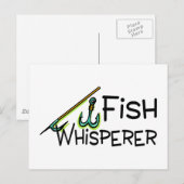Fish Whisperer Briefkaart (Voorkant / Achterkant)