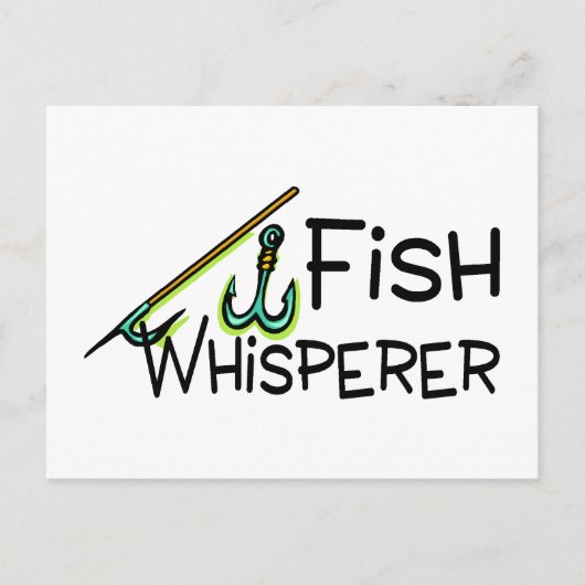 Fish Whisperer Briefkaart (Voorkant)