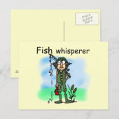 Fish Whisperer Briefkaart (Voorkant / Achterkant)
