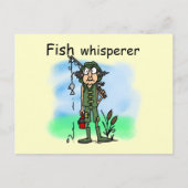 Fish Whisperer Briefkaart (Voorkant)