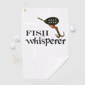 Fish Whisperer Geviste handdoek (Insitu)