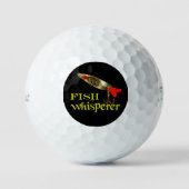 Fish Whisperer Golf Balls Golfballen (Voorkant)