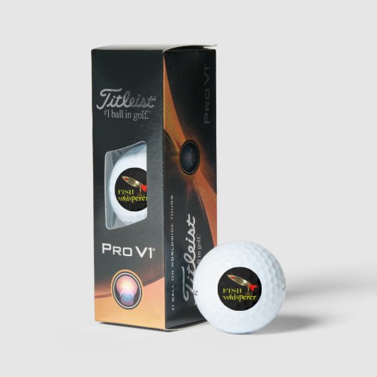 Fish Whisperer Golf Balls Golfballen (Verpakking)
