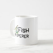 Fish Whisperer Koffiemok (Voorkant links)