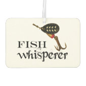 Fish Whisperer Luchtverfrisser (Achterkant)