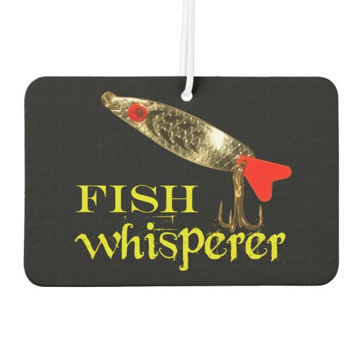 Fish Whisperer Luchtverfrisser (Achterkant)