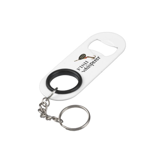 Fish Whisperer Mini Flessenopener (Achterkant Gekanteld)