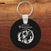 Fish Whisperer Outdoor Srts Fishing  Sleutelhanger (Voorkant)