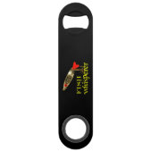 Fish Whisperer Speed Flessenopener (Achterkant)