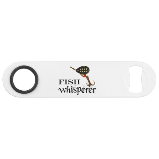 Fish Whisperer Speed Flessenopener (Achterkant Horizontaal)