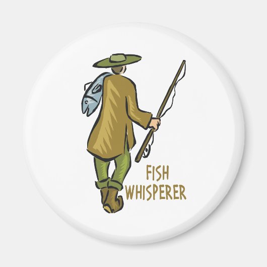 Fish Whisperer Vist Magneet (Voorkant)