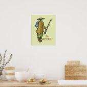 Fish Whisperer Vist Poster (Keuken)