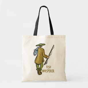 Fish Whisperer Vist Tote Bag