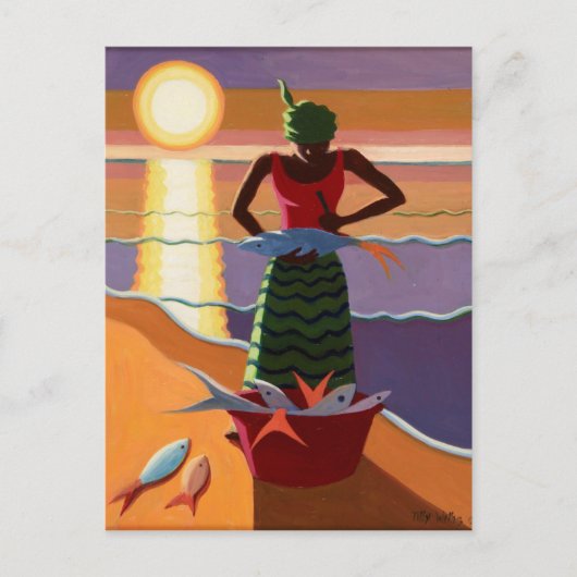 Fish Wife 2009 Briefkaart (Voorkant)