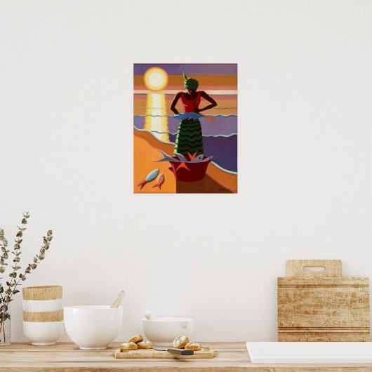 Fish Wife 2009 Poster (Keuken)