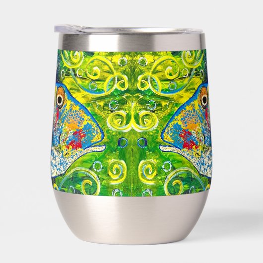 Fish Wine Tumbler Thermal (Rechts)