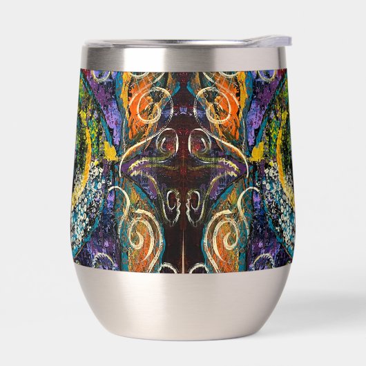 Fish Wine Tumbler warm of koud (Links)