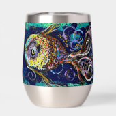 Fish Wine Tumbler warm of koud (Achterkant)
