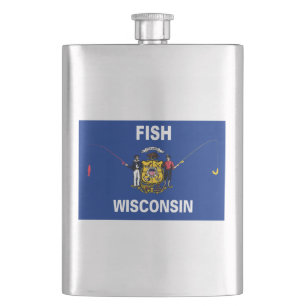 Fish Wisconsin Flacon