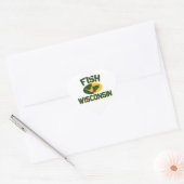 Fish Wisconsin Hart Sticker (Envelop)