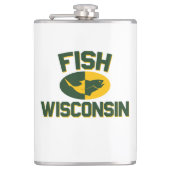 Fish Wisconsin Heupfles (Voorkant)