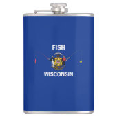 Fish Wisconsin Heupfles (Voorkant)