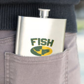 Fish Wisconsin Heupfles (Voorbeeld)