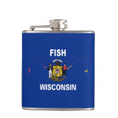 Fish Wisconsin Heupfles (Voorkant)
