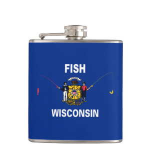 Fish Wisconsin Heupfles