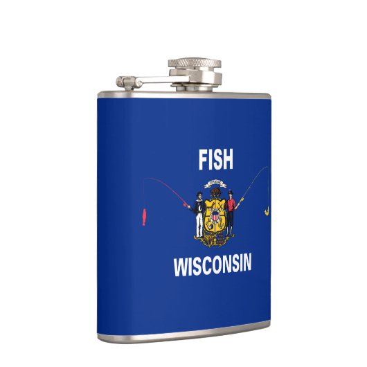 Fish Wisconsin Heupfles (Rechts)