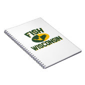 Fish Wisconsin Notitieboek (Rechterzijde)