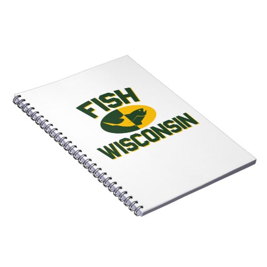 Fish Wisconsin Notitieboek (Rechterzijde)