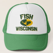 Fish Wisconsin Trucker Pet (Voorkant)
