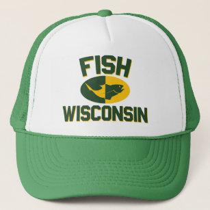 Fish Wisconsin Trucker Pet