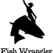 Fish Wrangler of hengelaar T-shirt