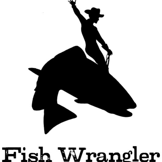 Fish Wrangler of hengelaar T-shirt