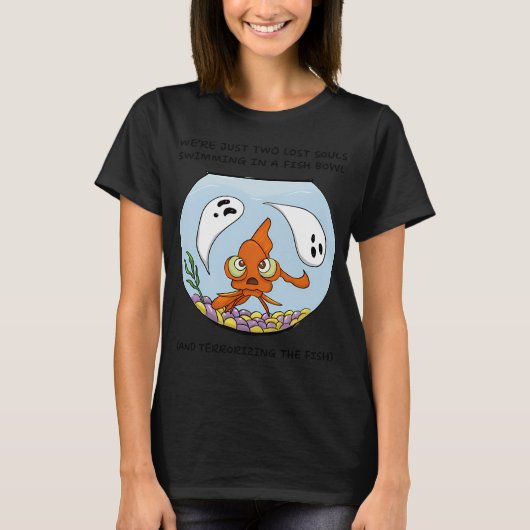Fish You Were Here T-shirt (Voorkant)