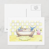 FishBath Briefkaart (Voorkant / Achterkant)