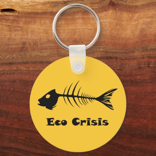 Fishbone Eco Crisis Sleutelhanger (Voorkant)
