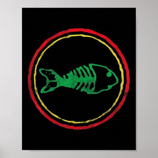 Fishbones Ska Punk Mannen Vrouwen Moeders Vaderdag Poster (Voorkant)