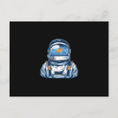 Fishbowl Astronaut Briefkaart (Voorkant)