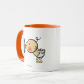 Fishbowl Kisses Oranje Goldfish Mok (Voorkant links)