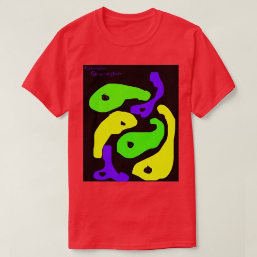FishDrawingLove T-shirt (Design voorkant)