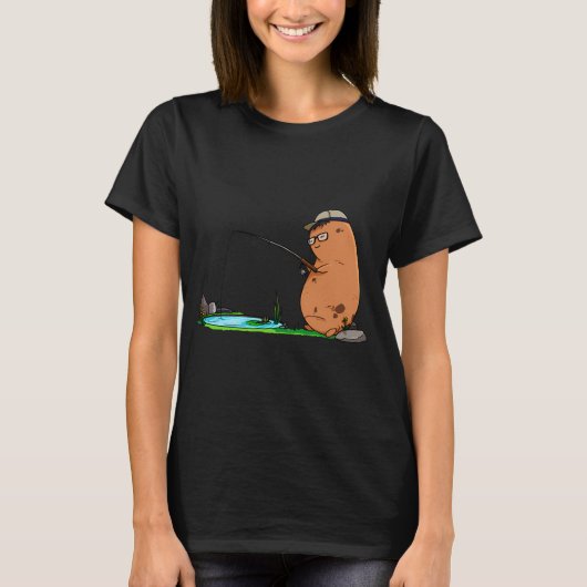 Fisher Aardappel T-shirt (Voorkant)