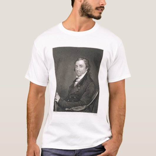 Fisher Ames, gegraveerd door John Francis Eugene P T-shirt (Voorkant)