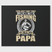 Fisher Art I Love More Than Fishsing Cadeaupapier (Vlak)