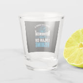 Fisher Art I Plan On Fishing Shot Glas (Achterkant)