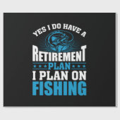 Fisher Art I Plan on Gevist Cadeaupapier (Vlak)