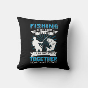 Fisher Art Vist het is de tijd die samen wordt bes Kussen