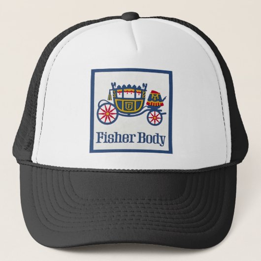 Fisher Body Logo Trucker Pet (Voorkant)